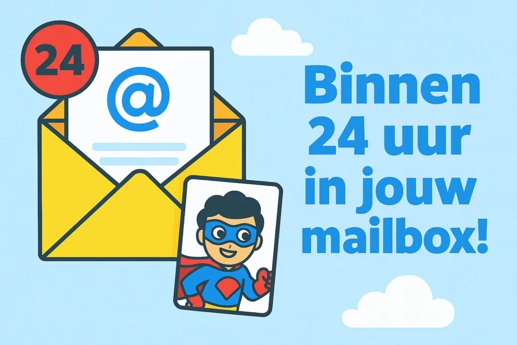 unieke ai superheld videoboodschap bestellen